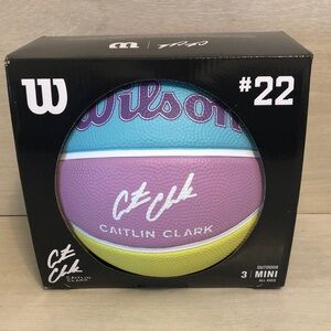 Caitlin Clark Wilson WNBA Dreamer Basketball Mini Size 3 NIB Please Read